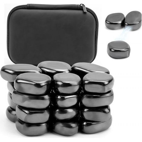 Magnetsteine, 24 Stück, unregelmäßige Form, Magnetspiel, Mini-Magnetsteine, vielseitiges Anti-Stress-Spiel, schwach magnetische Ferritsteine, Erwachsene, Stressabbau, Hobby (1/5)