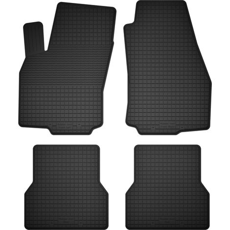 Gummifußmatten für Automatten, 4er-Set, universell passend für: Ford Focus MK2 Kombi, Limousine, Schrägheck (2004-2011)