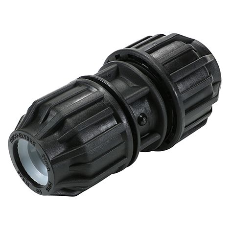 TIMCO MDPE Pipe Fittings Imp/Metric Coupler - 1/2" x 25mm
