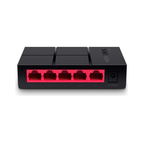 Mercusys MS105G switch di rete Non gestito Gigabit Ethernet (10/100/1000) Nero