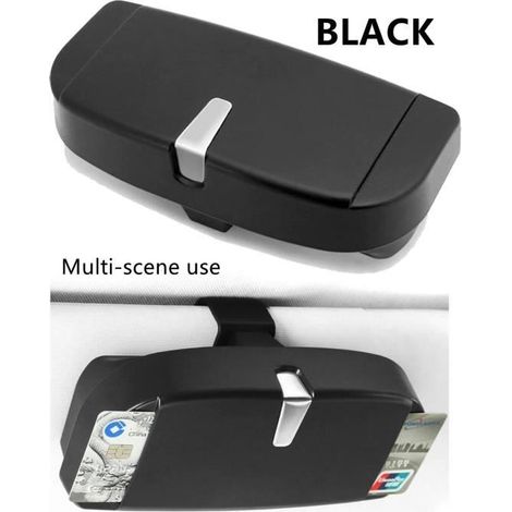 Étui à Lunettes - Non spécifié - Modèle Noir - Multi-fonctions - Installation facile - Protection optimale (1/4)