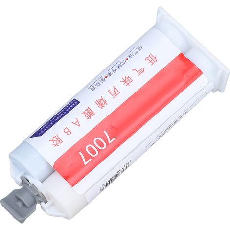 AB-Acrylklebstoff, hochviskos, 5 Minuten aushärtend, schnelltrocknend, für Heimwerker-Metallschweißarbeiten, 50 ml (1/5)