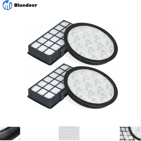 Lot de 2 filtres HEPA pour aspirateurs Rowenta Silence Force Cyclonic – Modèles compatibles RO7647EA RO7663EA RO7676EA RO7681EA – Filtre en mousse lavable - ZR903701 (1/5)