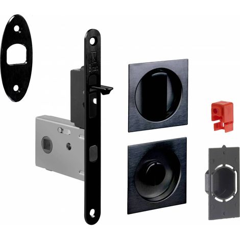 KIT MANILLAS CUADRO PUERTA CORREDERA EASY G500T NEGRO