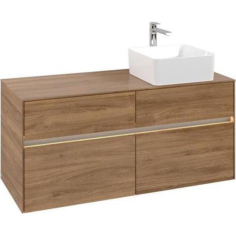 VB WTUS Collaro C043B0 1200x548x500mm m. Bel. 4 Ausz. WT re Kansas Oak (1/3)