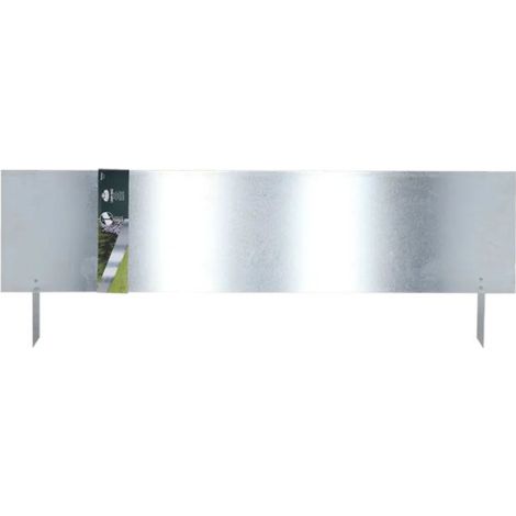 Bordure jardin acier galvanisé 105x35cm (1/5)