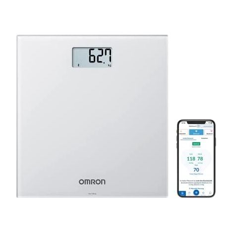 Omron HN300T2 Intelli IT Rectangle Grey Elektronische Personenwaage (1/5)
