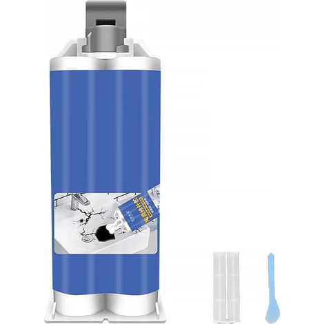 90 g Ceramic Repair Kit Practical Tools Quick Filler Tile Cracks Tile Repair Kit Acrylic White Resin Shower Tray Repair Kit (1/5)