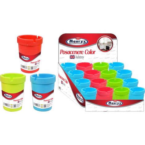 Posacenere bicchiere Chic Kasaviva colori assortiti