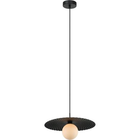 Italux Malor Moderna plafoniera a sospensione a cupola a 1 luce, G9
