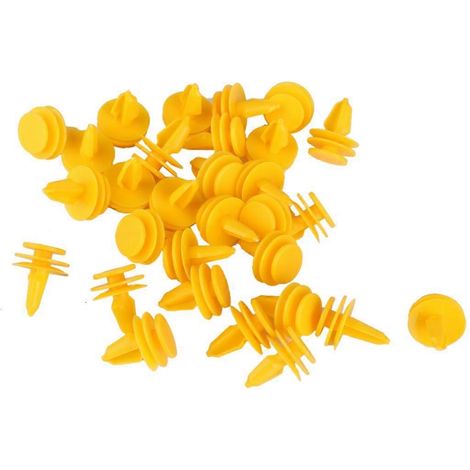 30 clips de fixation en nylon pour panneaux de garniture de porte Grand (1/5)