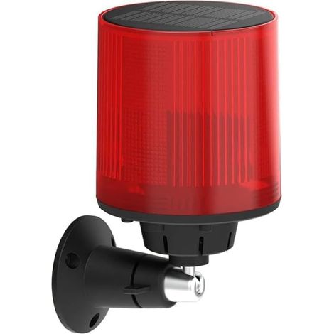 Alarme De Capteur De Mouvement Extérieur Solaire De Jardin De Ferme, Fonction D'enregistrement D'entrepôt Inscriptible (1/5)