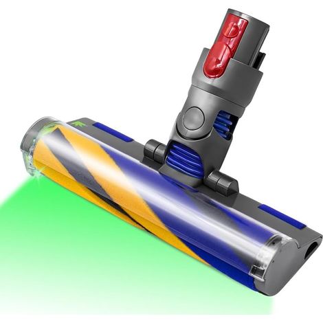 V12 Slim LED Fluffy Soft Roller Brosse pour Dyson V12 Detect Slim/Digital Slim (1/5)