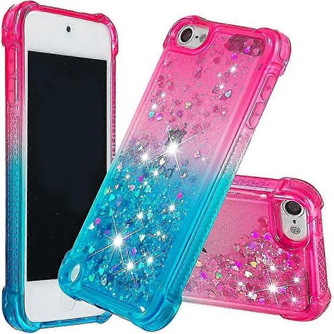 Étui en TPU Gradient Glitter Powder Quicksand pour iPod Touch (2019)/Touch 6/Touch 5 (1/5)