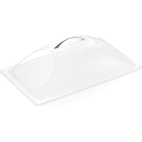 Cloche GN 1/1 2 découpes latérales polycarbonate - Was Germany
