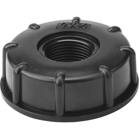 IBC adapter cap s60x6 for 1000 litre tank, 3/4 inch (1/5)