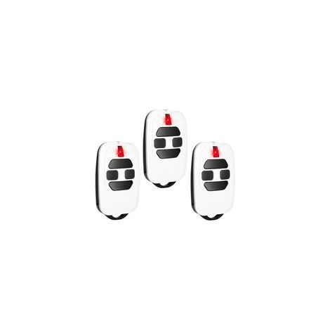 3 Pièces Remplacement pour Telecommande DEA,Compatible avec DEA GTI2/4, GT2/4, MIO TR2N/4N, Télécommande à Distance, Sélection de Code LED, Remplacement Pratique pour Porte de Garage (1/5)
