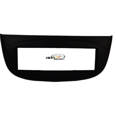 Facade autoradio 1DIN compatible avec Renault Twingo II 07-13 - Noir