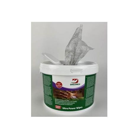 Pot de 100 lingettes Ultra Power Wipes - Dreumex - 20601001001 (1/2)