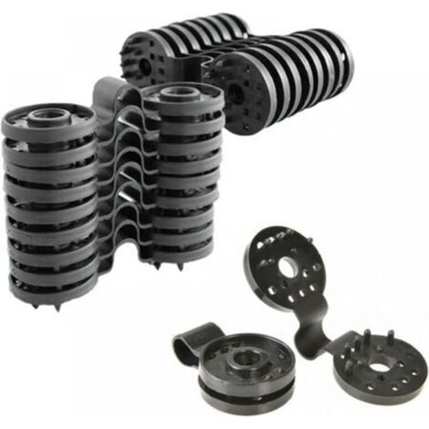 20pcs Clip de Fixation pour Brise Vue,Clip Spécial avec œillet en Plastique,Clips de Fixation Traités Anti-UV pour Brise Vue, Filet, Clôture, d'ombrage
