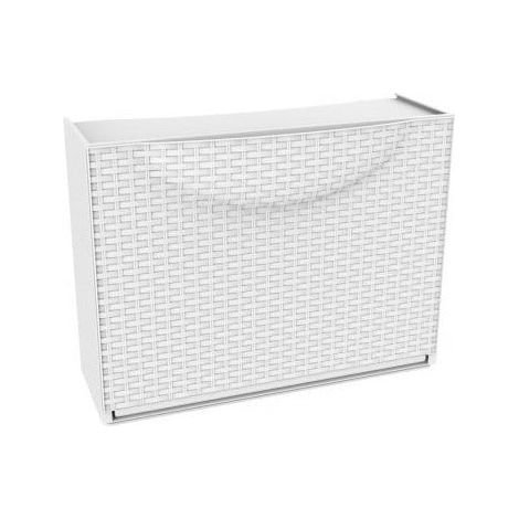Modularer Schuh roh mit einem großen Harmonie -Effekt -Zähler von Rattan - White