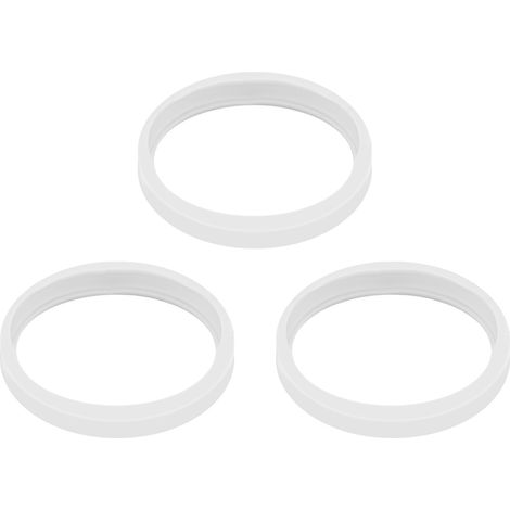 Pneu de robot de nettoyage de piscine tout usage en caoutchouc – Compatible avec C10 (3 pièces, blanc)