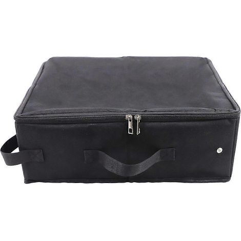 Bac à litière de voyage pour chat, pliable et facile à transporter en extérieur. Tissu Oxford imperméable. Portable, léger, étanche et facile à ranger (pour chats et chatons de taille moyenne). (1/5)