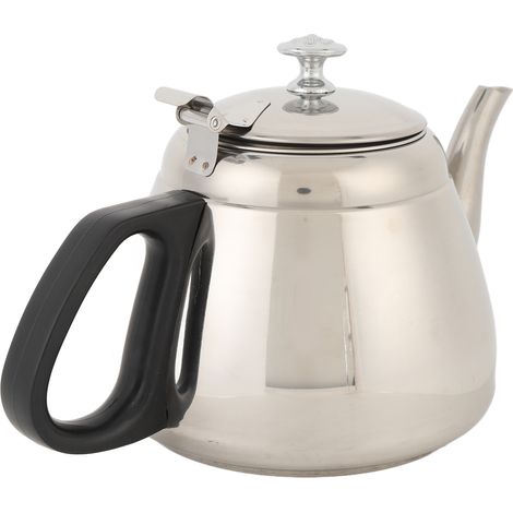Bouilloire en acier inoxydable épais, grande capacité, poignée ergonomique, avec filtre à thé, 1,2 L / 1200 ml (1/5)