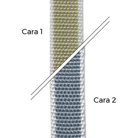 CINTA PERSIANA 08 22mm x 6m GRIS/BEIGE (BLISTER) CAMBESA (1/2)