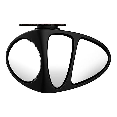 147/5000
3 in 1 Car Blind Spot Mirror, 360 Degree Rotation Adjustable Wide Angle Rear View Mirror, Universal Car Auxiliary Mirror for Car SUV RV, Right 1pcs (1/4)