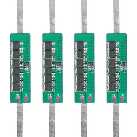 Stück 3,7 V 15 A Lithium-Batterie-Schutzplatinen zum Schutz vor Überladung und Tiefentladung für Solarlampen