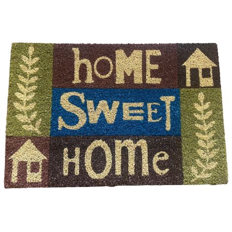 Tapis Coco NilGris Envers PVC 40x60cm