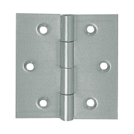 Caja de 24 bisagras modelo '553' 80x70mm de 2,2mm de grosor zincadas (1/2)