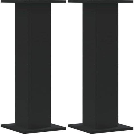 Lautsprecherständer 2 Stk. Schwarz 30x30x80 cm Holzwerkstoff vidaXL (1/5)