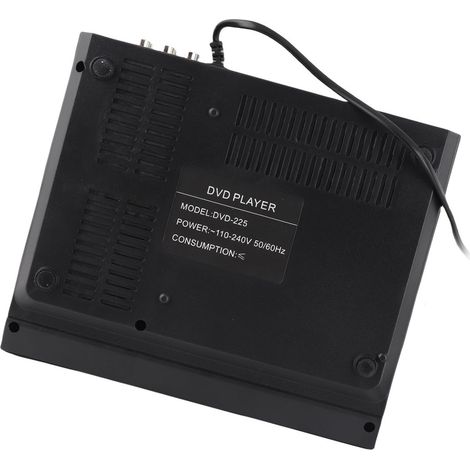 Mini lecteur DVD HD intégré PAL NTSC, interface USB 2.0, télécommande, lecteur CD pour TV (1/5)