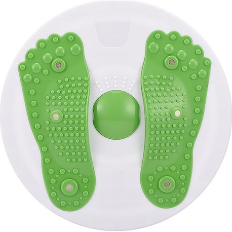 Twisting Machine - Rotating Fitness Turntable For Waist And Abdomen Training - ABS Plastic With Steel Ball Bearing - 1 Unit