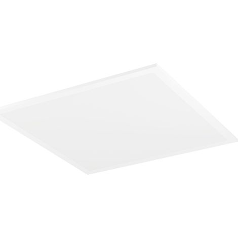 Plafoniera Contemporanea Moradillo Acciaio Bianco Plastica Led 18,8W 2300Lm (1/2)