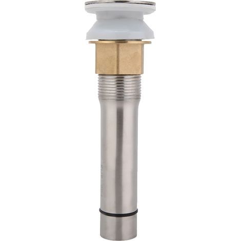 Bouchon de vidage en laiton pour lavabo, siphon à ouverture rapide pour salle de bain (1/5)
