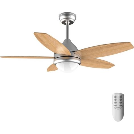 Ventilador de techo Cecotec EnergySilence Aero 495 madera LED (1/5)