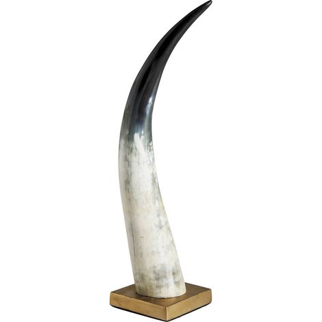 Sculpture zonza - Marron , Blanc (1/3)