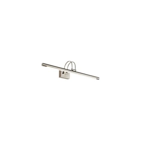 LED 12W IP44 Miroir Applique Murale Éclairage De Salle De Bain Nickel Intérieur Éclairage Avec Interrupteur, 60CM 3000K Appliques Pour Tableaux