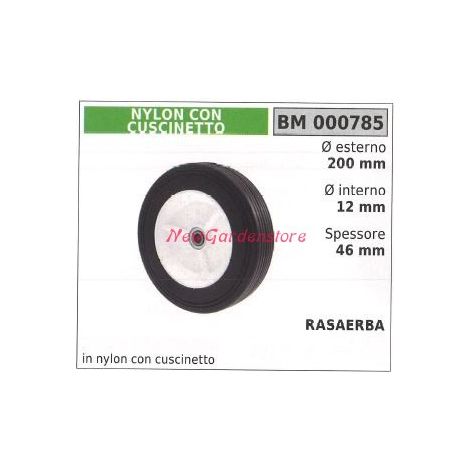 Ruota rasaerba tagliaerba tosaerba NEW GARDEN STORE 000785