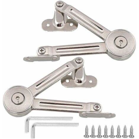 Réglable Ascenseur Support Charnière Charnière,Meuble Armoire Meuble Porte, Ascenseur Support Charnière Charnière Porte Placard, Meubles Placard Couvercle 2PCS