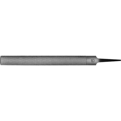Lima de metales blandos, Largo : 250 mm, forma Semi-circular, Tamaño 0, corte transversal : 25,0 x 7,0 mm