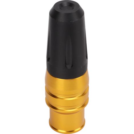 Auspuffrahmen mit Metallstoßdämpfung, CNC-gefräst, universeller Stoßschutz, lang und robust für Motorräder, goldfarben (1/5)