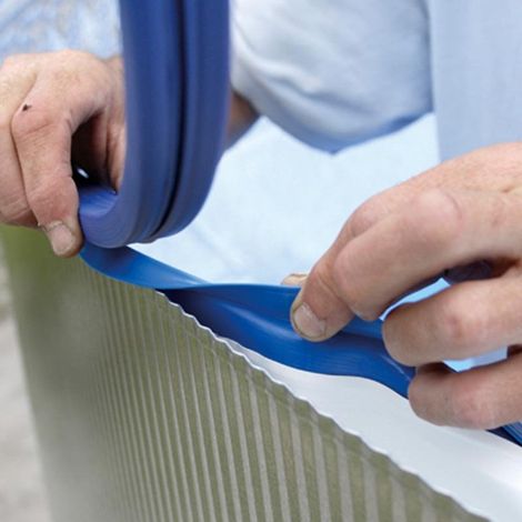 Liner Gre color gresite 500x300x132 para piscinas ovaladas. (1/2)