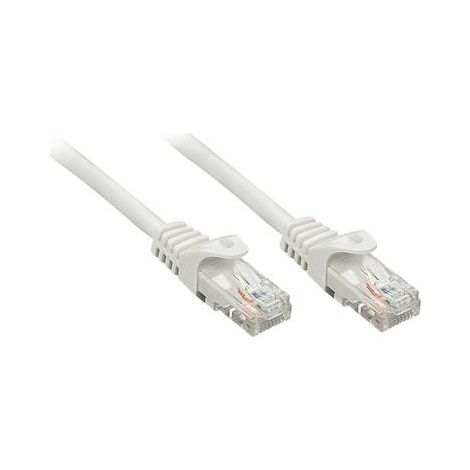 LINDY 48160 RJ45 Câble réseau, câble patch CAT 6 U/UTP 0.30 m gris 1 pc(s) S239912 (1/2)