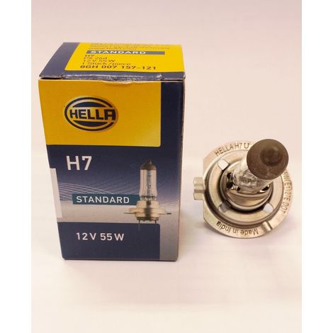Bombilla Hella 21W 12V BAU15S PY21W (naranja) - Intermitente naranja (1 unidad)