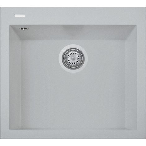 Lavello composito cucina Plados ON5610 una vasca - UM41 Alluminio