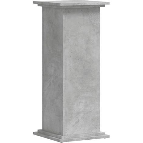 Plant Stand Concrete Grey 33x33x80 cm Engineered Wood vidaXL